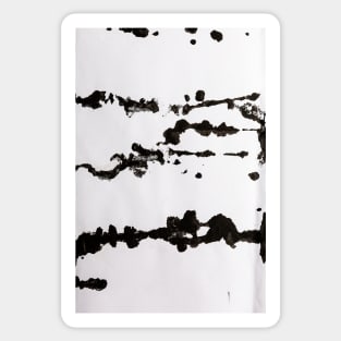 Black Ink Splatter - Alternative II Sticker